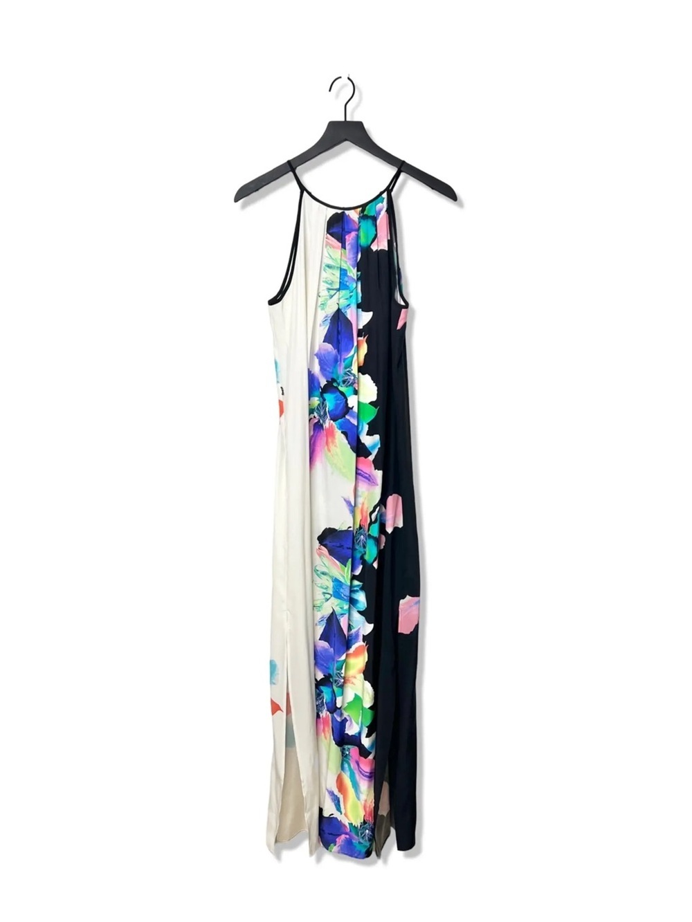 Amanda Uprichard Floral Colorful Maxi Dress